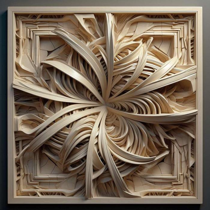 نموذج ثلاثي الأبعاد لآلة CNC 3D Art 